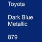 Preview: Toyota, Dark Blue Metallic, 879.